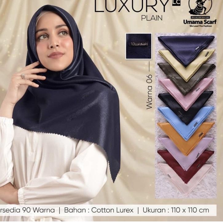 ⅍ UMAMA SEGIEMPAT LUXURY/SINAR GLAMOUR LC UMAMA SCARF (PART 1) ➽
