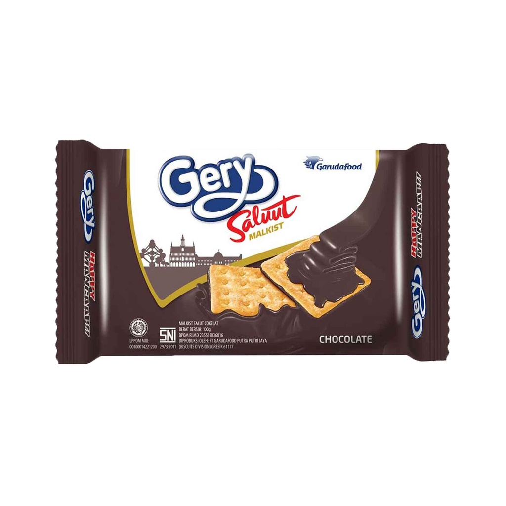 Gery saluut / Chocolate / Malkis salut cokelat / 100g