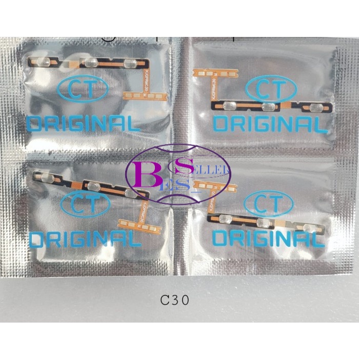 FLEXIBEL FLEXIBLE FLEKSIBEL OPPO REALME C30 ON OF OFF VOLUME ORIGINAL