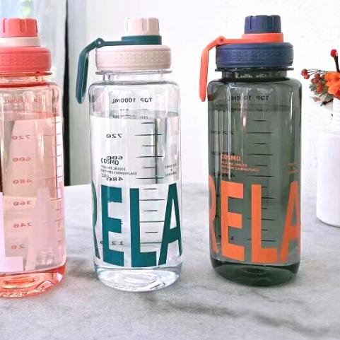 ✽ Botol Minum Sport 1 Liter / Botol Minum Plastik Relax 1000 ml (HX514) ◙