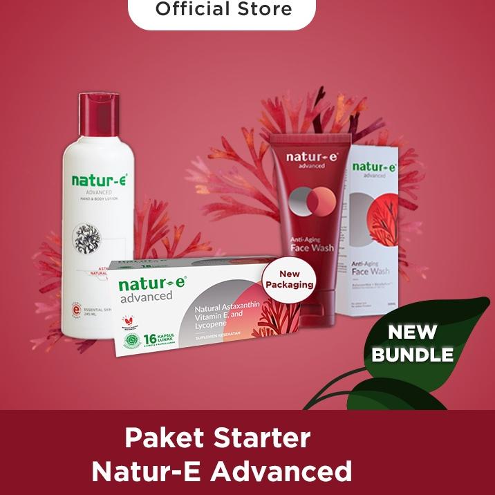 ► [Bundle] Natur-E Starter Advanced - Paket Skincare ❂