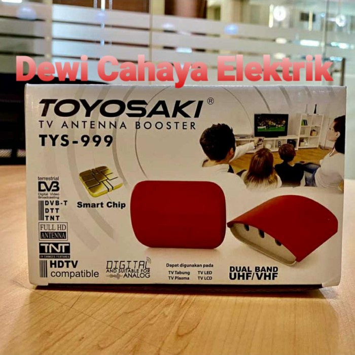Terlaris Booster Penguat Signal Tv 46 Db Toyosaki - Booster Atas Bawah Tys 999