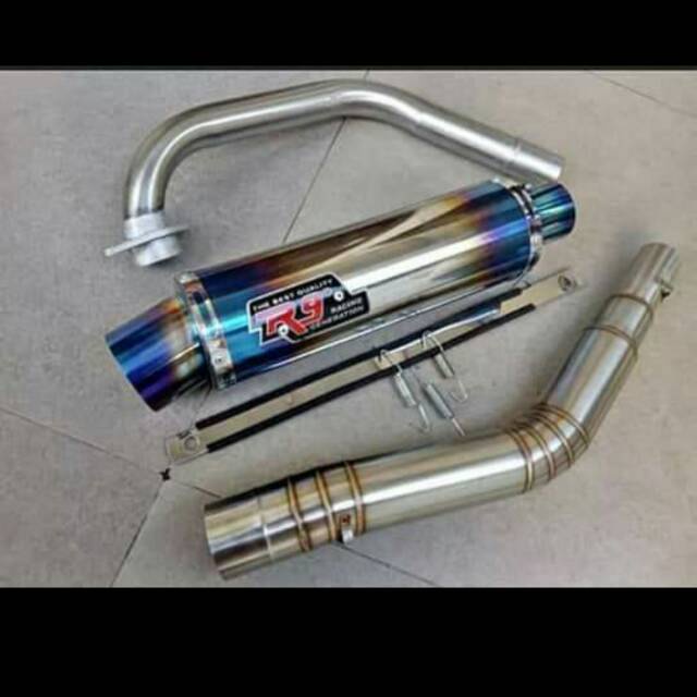 Knalpot VIXION R15 V2 V3 VERZA MEGAPRO GSX CBR 150R CB150R BYSON SONIC MX KING SATRIA FU R9 Mugello