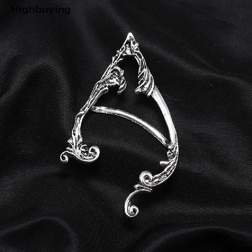 Hbid Gothic Punk Dark Elf Ear Cuff Earring For Women Hip Hop Vintage Ear Clip No Earrings Halloween Cosplay Party Earcuff Jewelry Glory