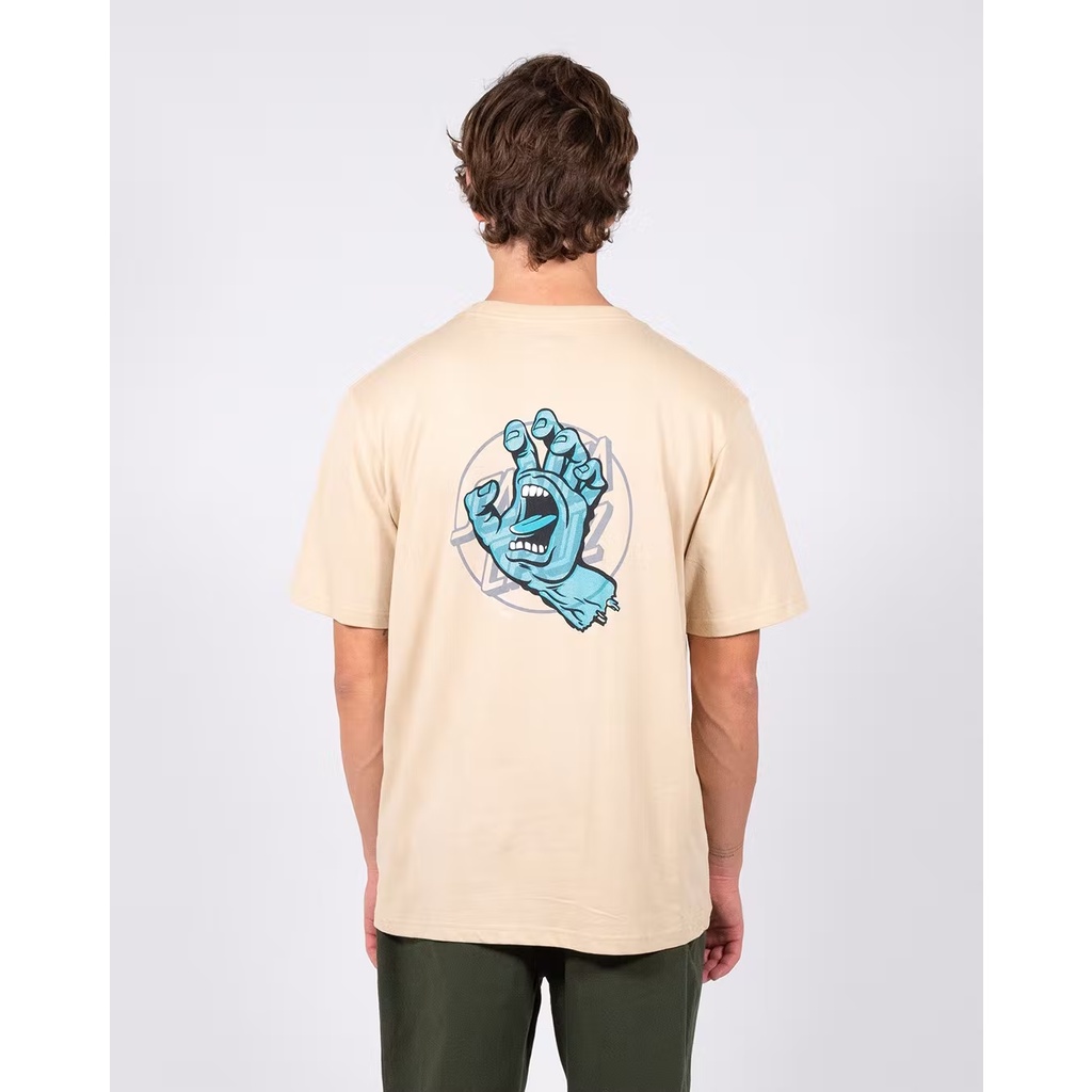 Santa Cruz Opus Overlay Tan Tee