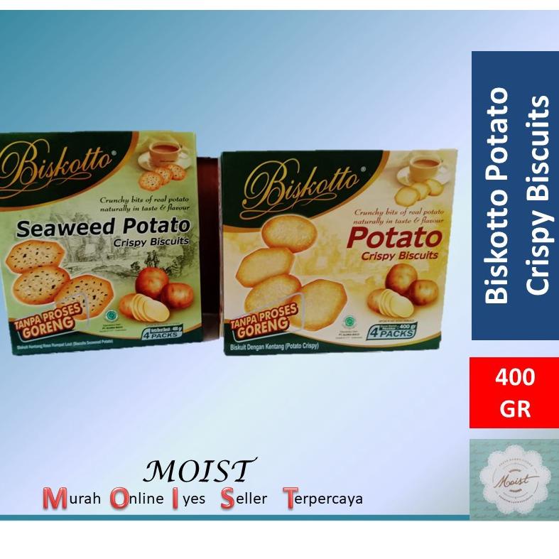 

J80 BISKOTTO POTATO CRISPY BISCUITS CUCI GUDANG ㊔