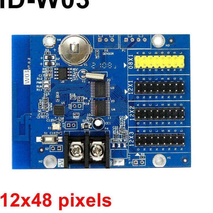 ➤ Controller Huidu HD-W03 W03 Wifi Panel Modul LED P10 P4.75 P7.62 Running Text HD-W00 W00 HD-W60 W6
