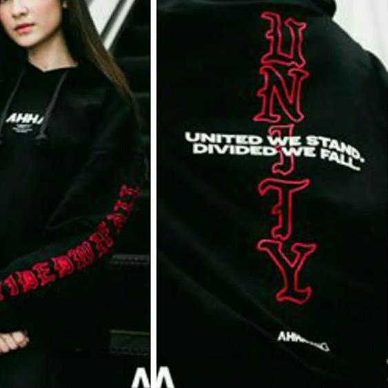 ✬ JAKET PRIA AHHA UNITY HITAM MURAH ➧