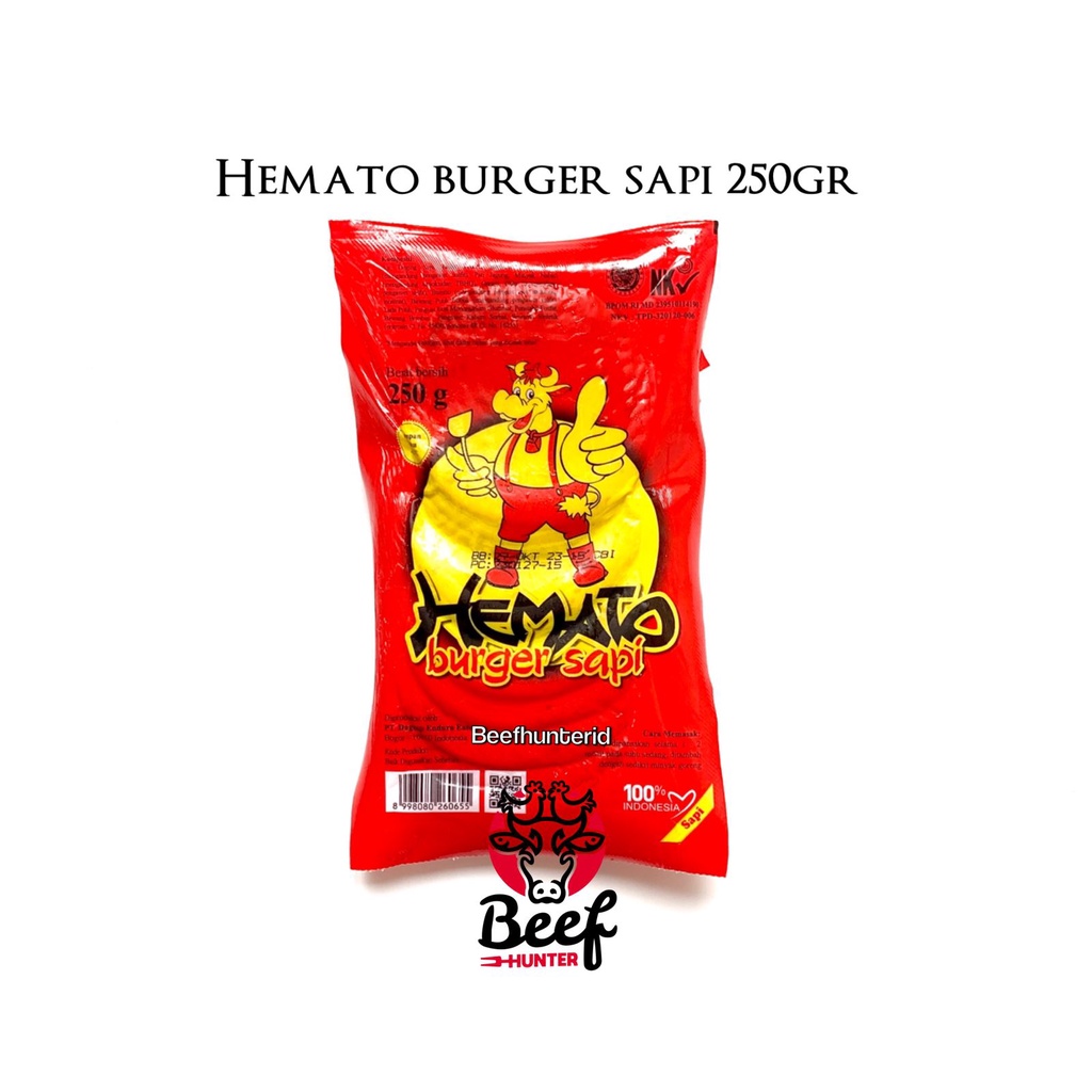 HEMATO Beef Burger 10s 250gr