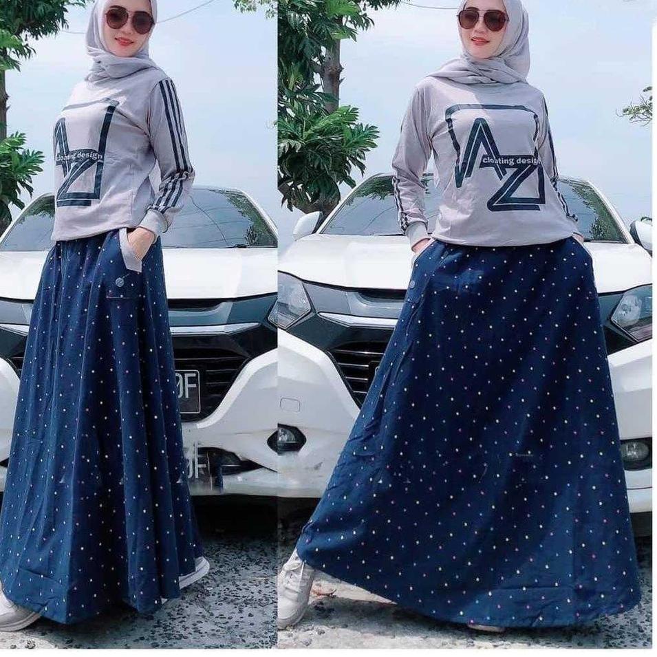 ➹ O2 Fashion / AZ Set Rok / bisa cod / stelan terbaru ❅