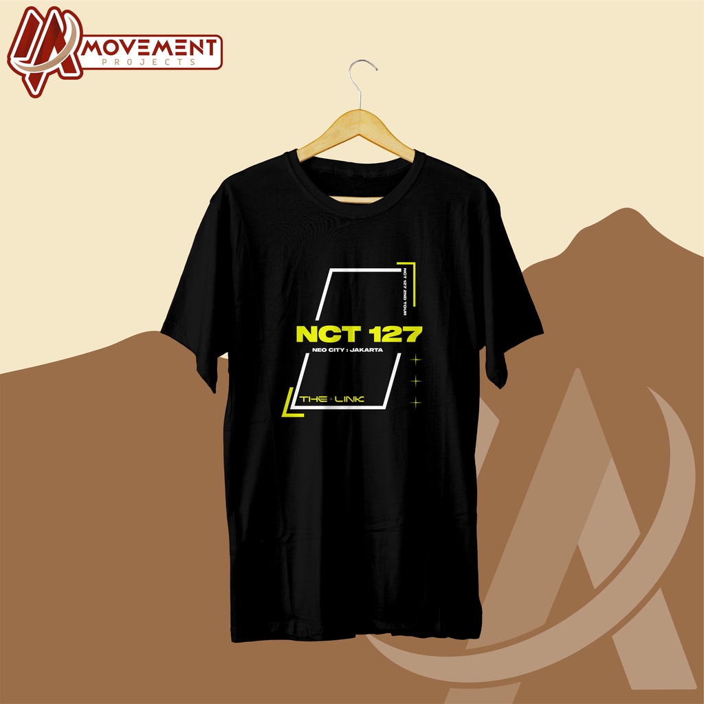 [PREMUM] KAOS &quot;THE LINK&quot; NCT 127 2ND TOUR JAKARTA