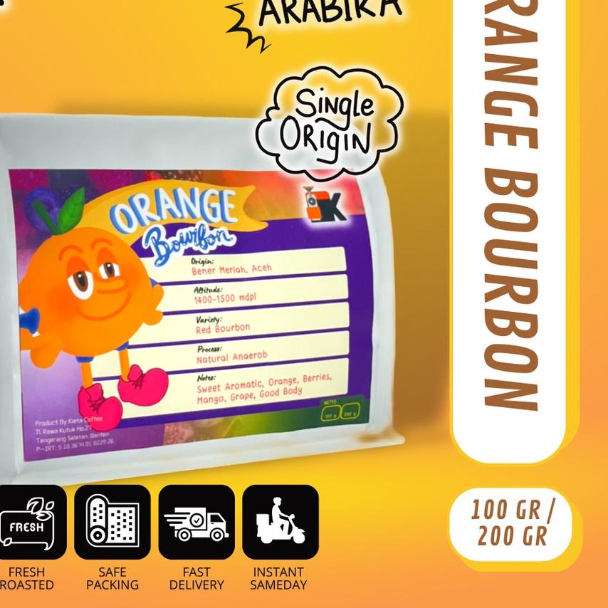 

✷ Arabika Orange Bourbon 200gr ◄
