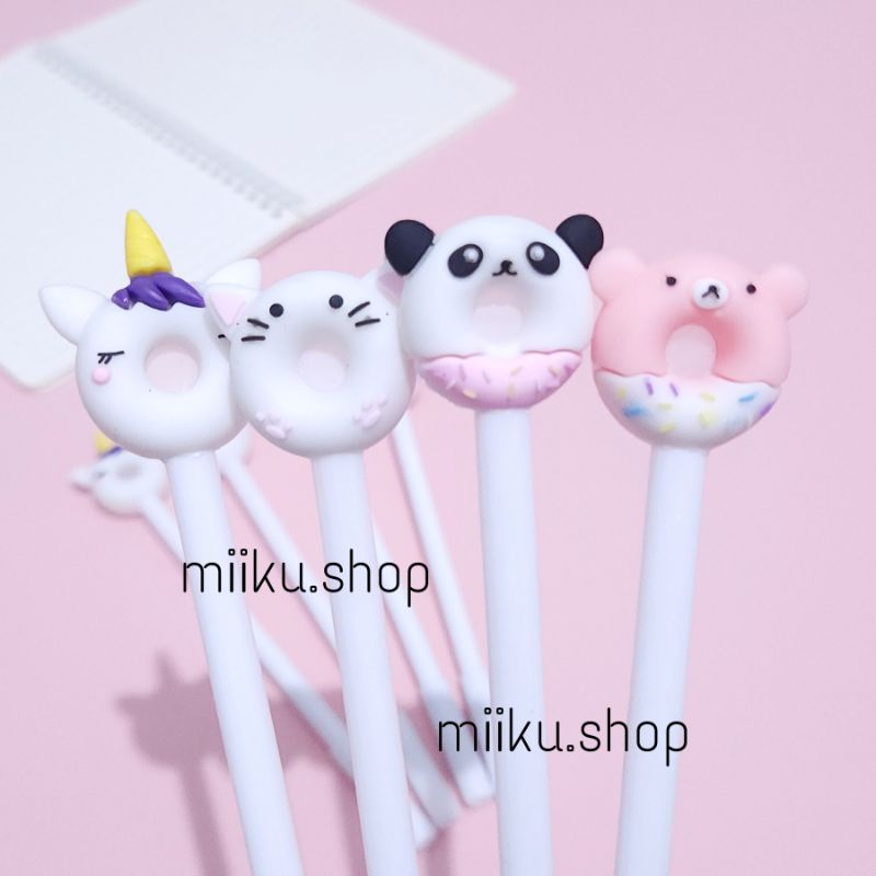 

PULPEN GEL KARAKTER DONAT UNICORN
