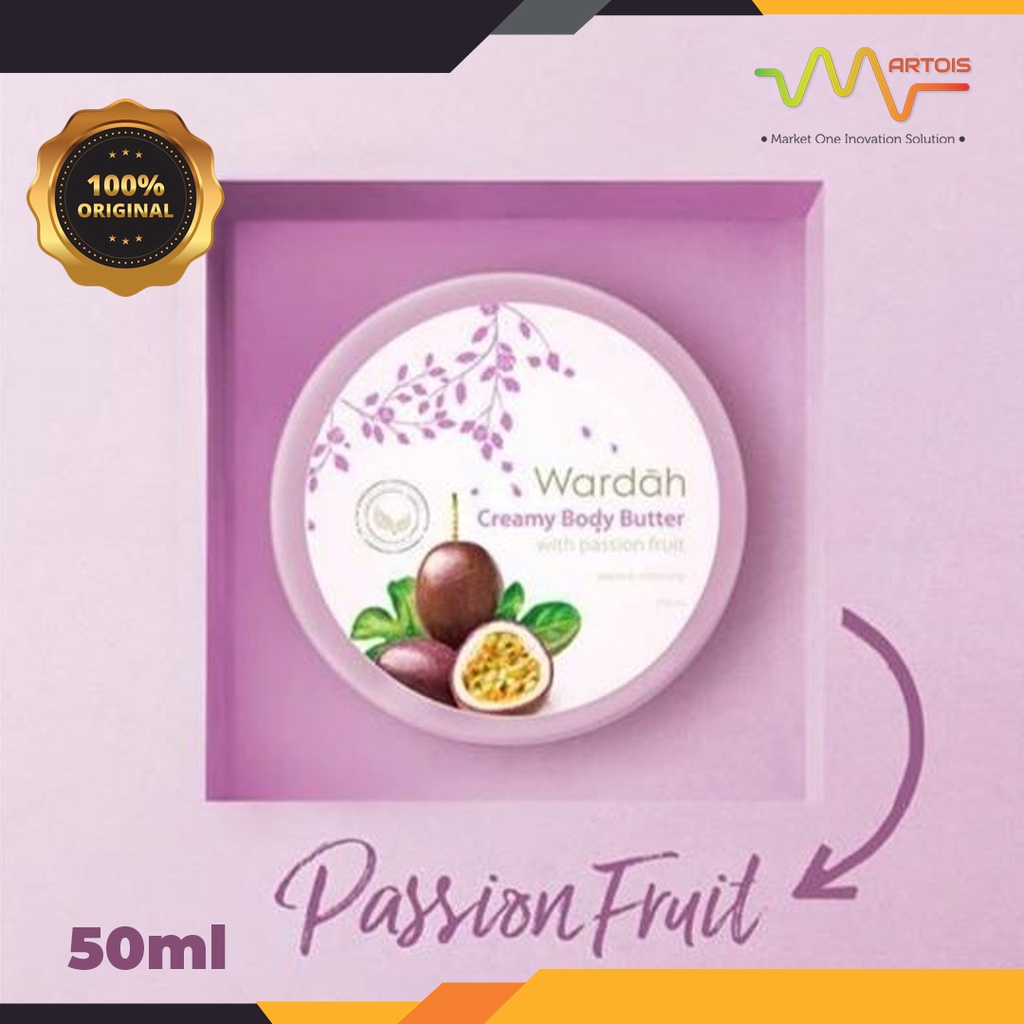 Wardah Body Butter Passion Fruit 50ml