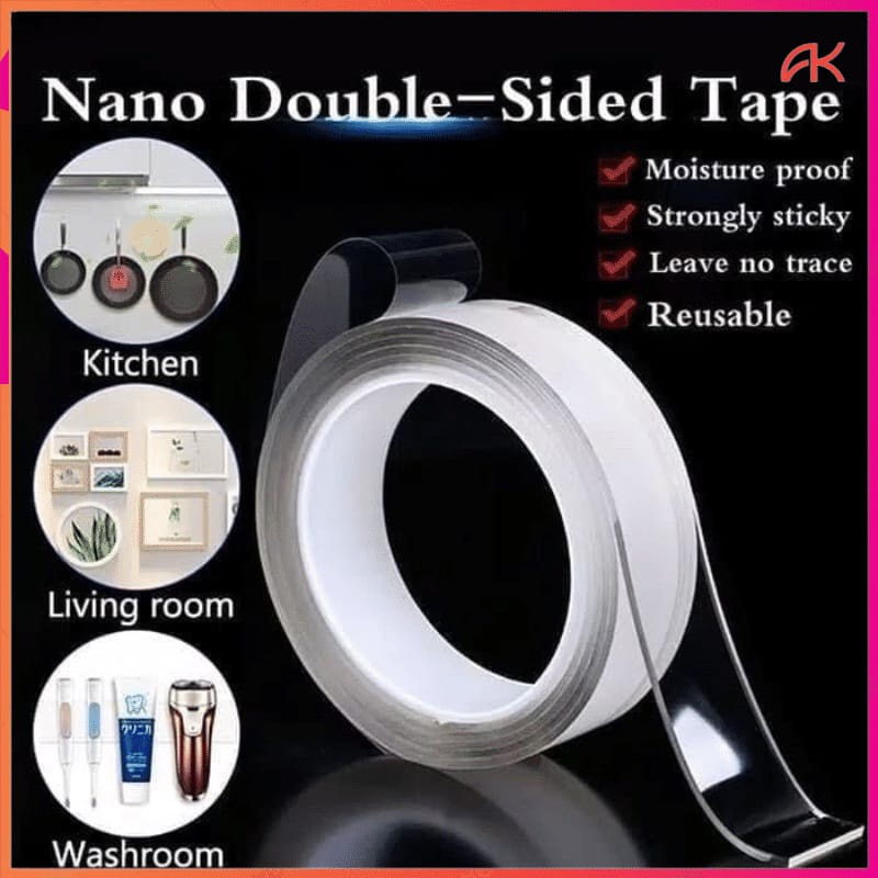 (GS8)Nano Tape /Double Tape Isolasi Ajaib 1 M