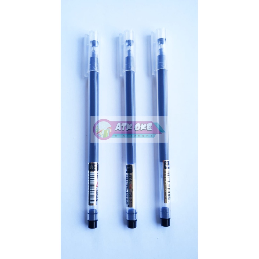 EDS-ON Pen Gel New Jell 702 Hitam 1Pcs