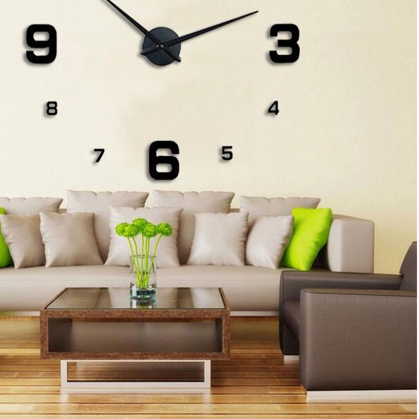 ⅍ Jam Dinding Jumbo DIY Unik Untuk Ruang Tamu/Kamar ➳