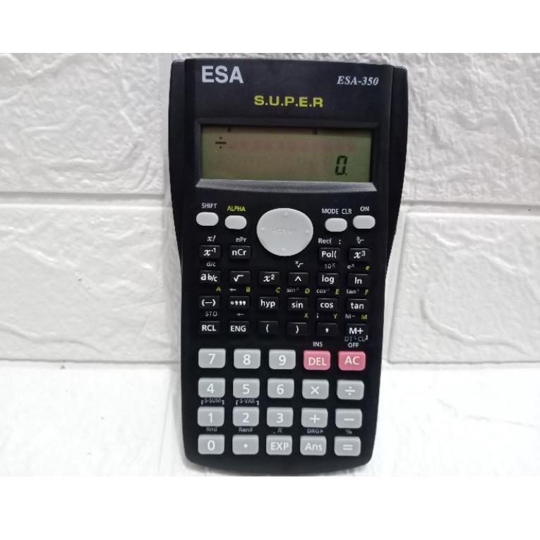 

V34 kalkulator FX 350 /sincos Tan/doubel display/scientivic SIAP KIRIM ヌ