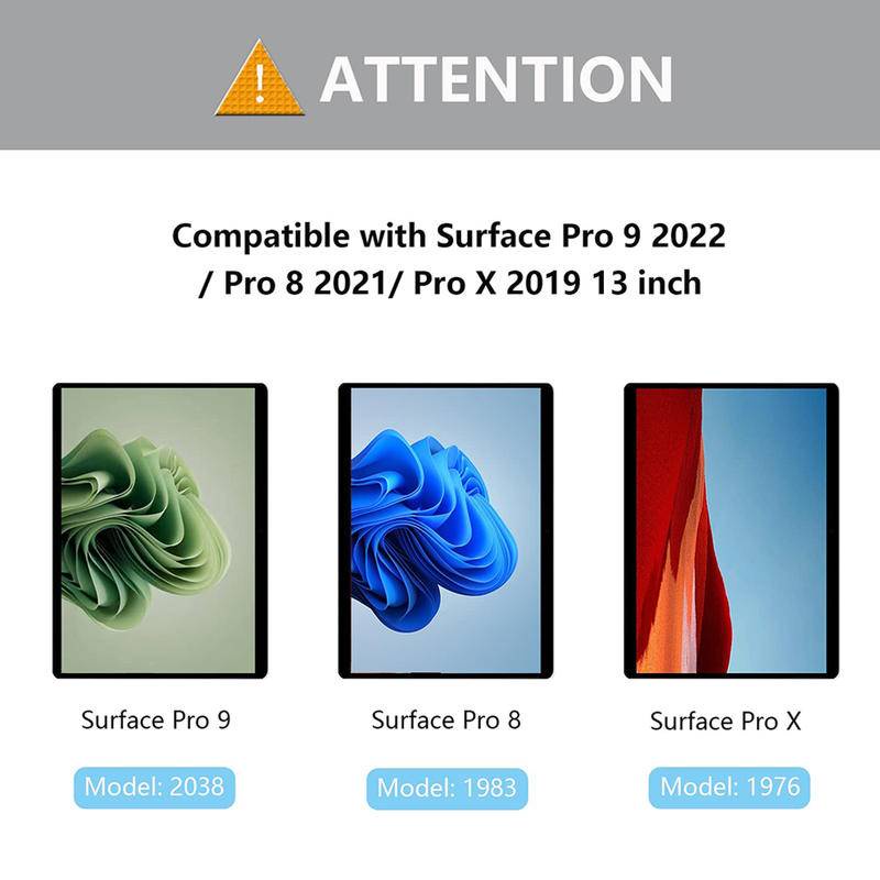 Untuk Microsoft Surface Pro 3 4 5 6 7 8 9x2021 10.8 12.3 13.0 Inch HD Tempered glass Screen Protector Tablet Film Untuk Permukaan Laptop Buku Go1 2 3 4 5 Blu-ray Tempered glass