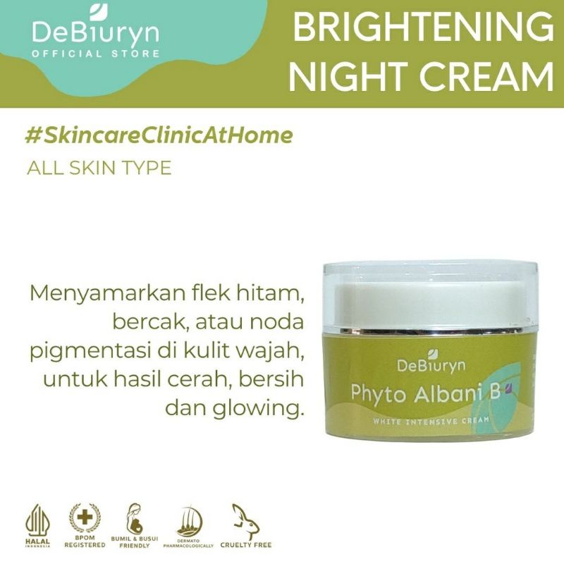 DeBiuryn phyto Albani B (Night cream)
