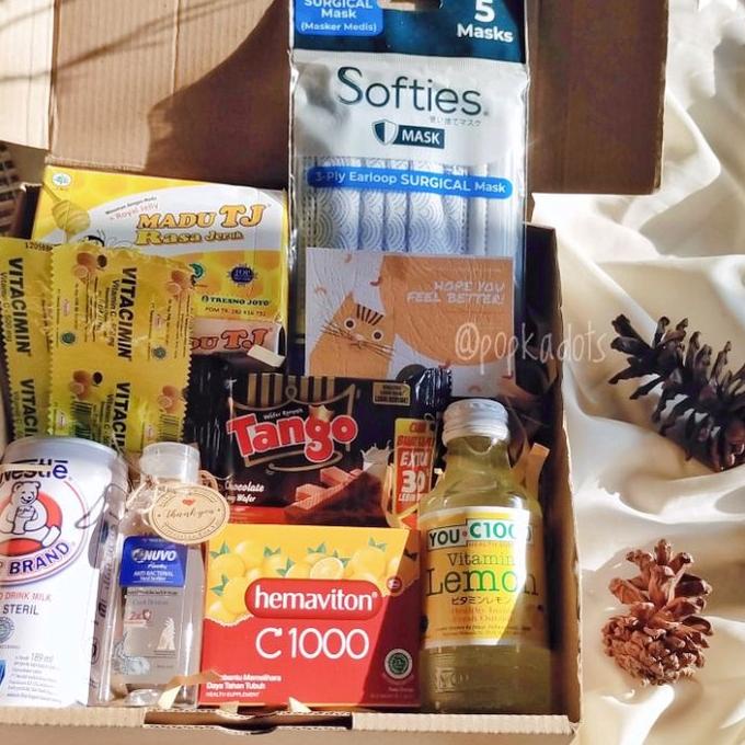 

♞ HAMPERS/GIFTBOX NEW NORMAL KIT/ISOMAN/BOOSTER ✯