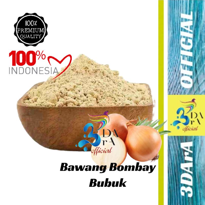

Bubuk Bawang Bombay 500gr - Onion Powder Murni Kualitas Premium