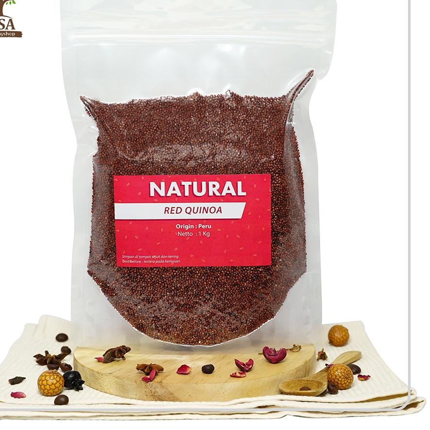 

℮ Natural Red Quinoa 1 kg ✵