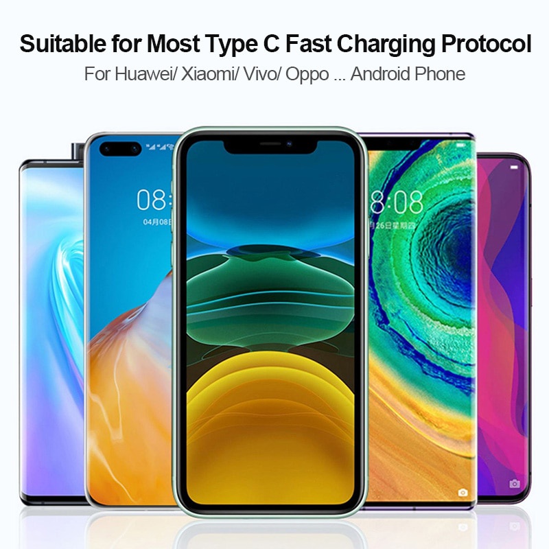 Kabel USB 5A Tipe C Fast Charging Micro USB Wire Untuk Tipe C Micro USB 2in1 Retractable Charge Cord