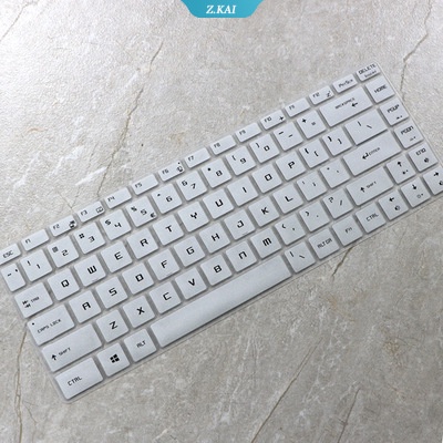 English Silicone Keyboard Cover Suitable for MSI GS65 GS65 GF63 GF63 8RE-014CN P65 Stealth Ultra thin 15.6 Soft 【 ZK 】