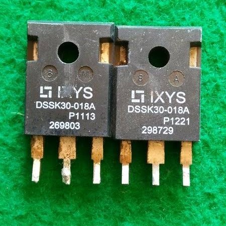 DSSK30-18A DSSK 30 18A D55K30-18A Discrete Schottky Dioda 2x15A To-247