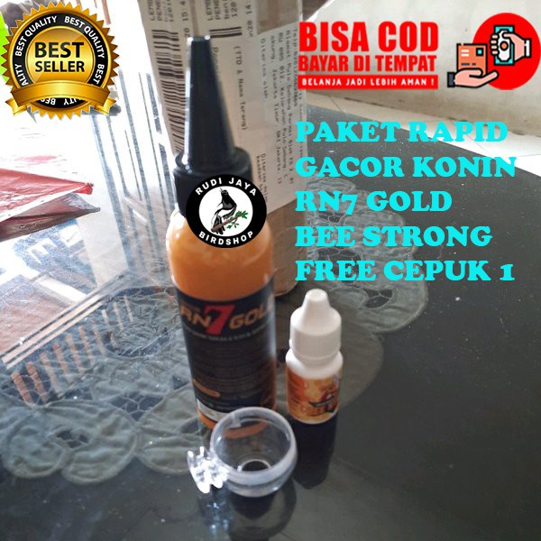 READY TERMURAH GRATIS CEPUK, PAKET BEE STRONG & RAPID NECTAR RN7 GOLD, NEKTAR KONIN PAKAN HARIAN DAN
