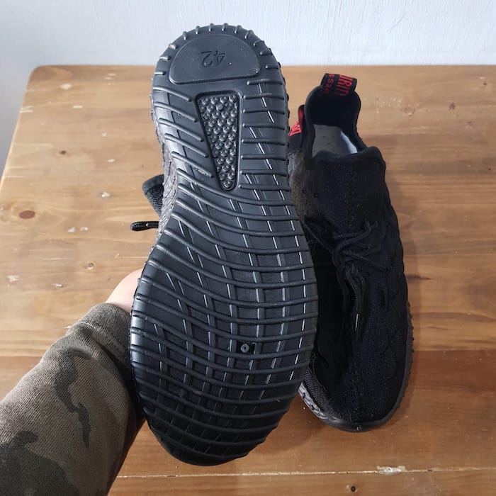 SALE 114744 Sepatu Pria Sneakers Import Termurah Sport Korean Style Trendy Men's Casual Woven Shoes Bertali Nyaman Dipakai