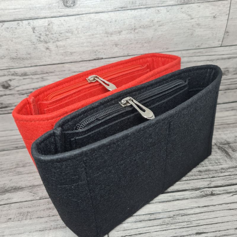 felt bag organizer for niki flap bag - no zip/ bag organizer/ dalaman tas