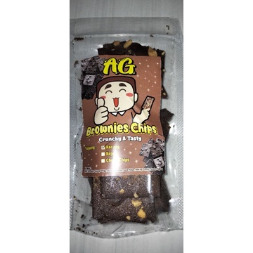 

ag snack brownies chips / keripik bronis