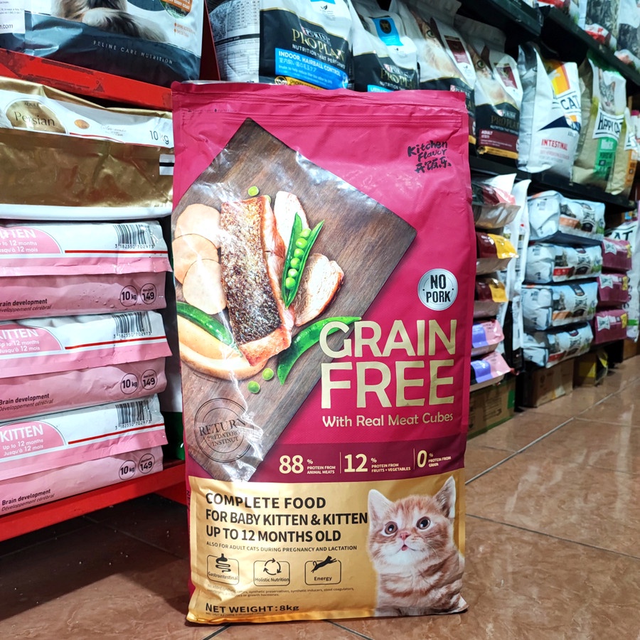 Kitchen Flavor Baby Kitten 8kg - Makanan Kucing Grain Free KF Baby Kitten via Kargo