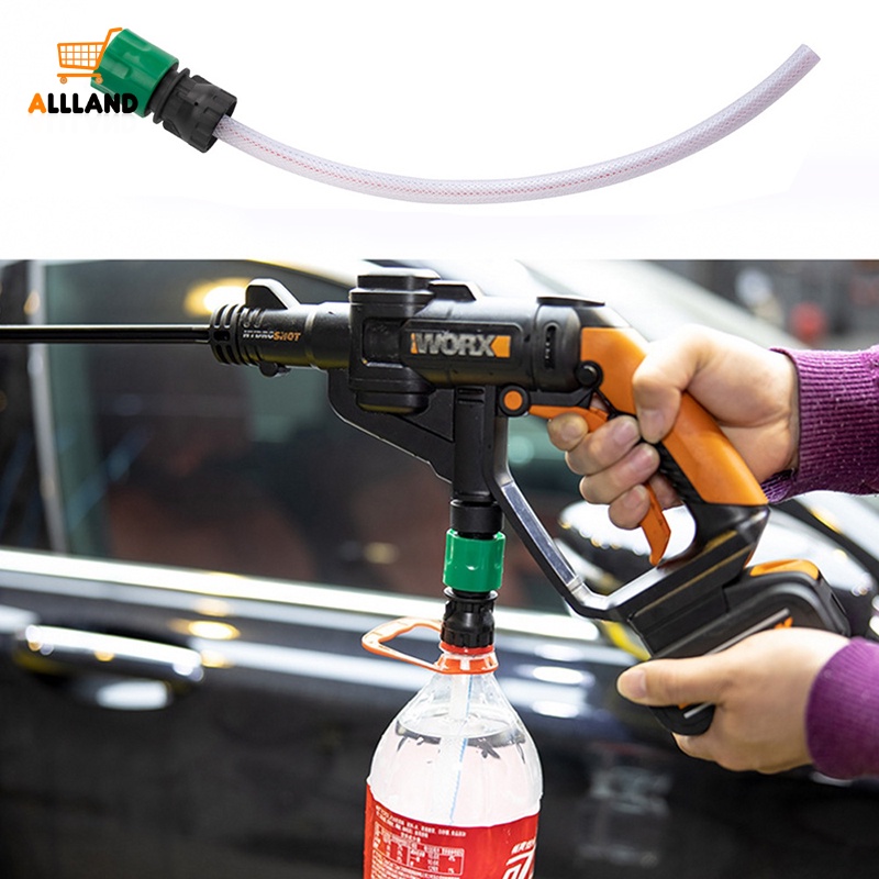 1pc Sambungan Pipa Masuk Masuk Air Mesin Cuci Mobil Tekanan Tinggi Universal/Konektor Selang Ekstraksi Botol Portabel/Aksesoris Alat Cuci Kendaraan