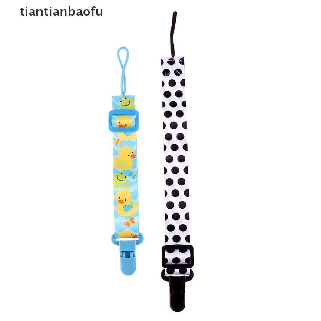 [tiantianbaofu] 1pc Menyesuaikan Dot Bayi Klip Rantai Dummy Holder Penenang Dot Klip Tali Butik