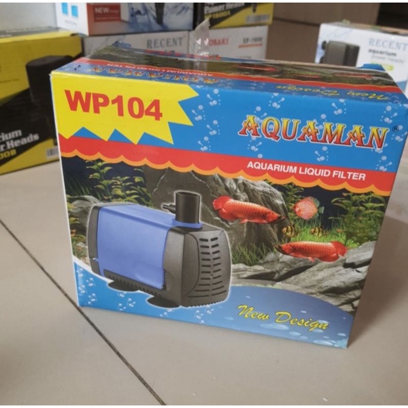 aquaman pompa celup air kolam aquarium hidroponik aquaman wp 104