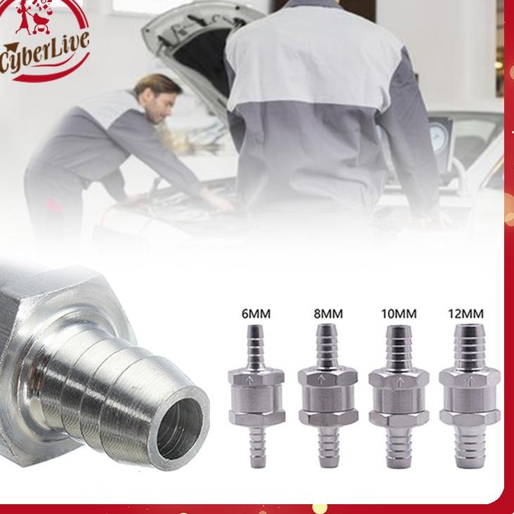 Best Price Katup Satu Arah Bahan Bakar 6/8/10/12mm One Way Valve Fuel Motor Mobil Selang Aluminium N