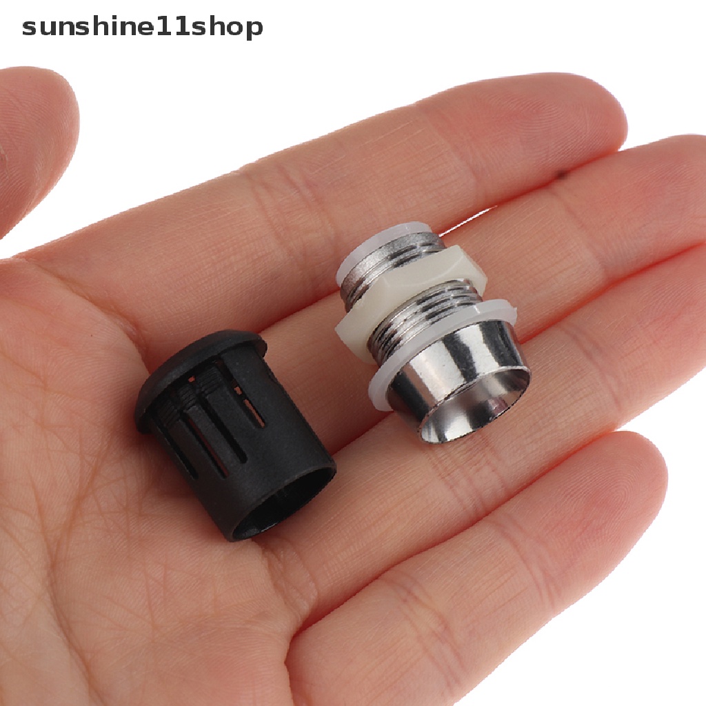 Sho 20pcs 3mm 5mm 8mm 10mm LED Holder Socket Light Dioda Emitg Penutup Dasar Lampu N