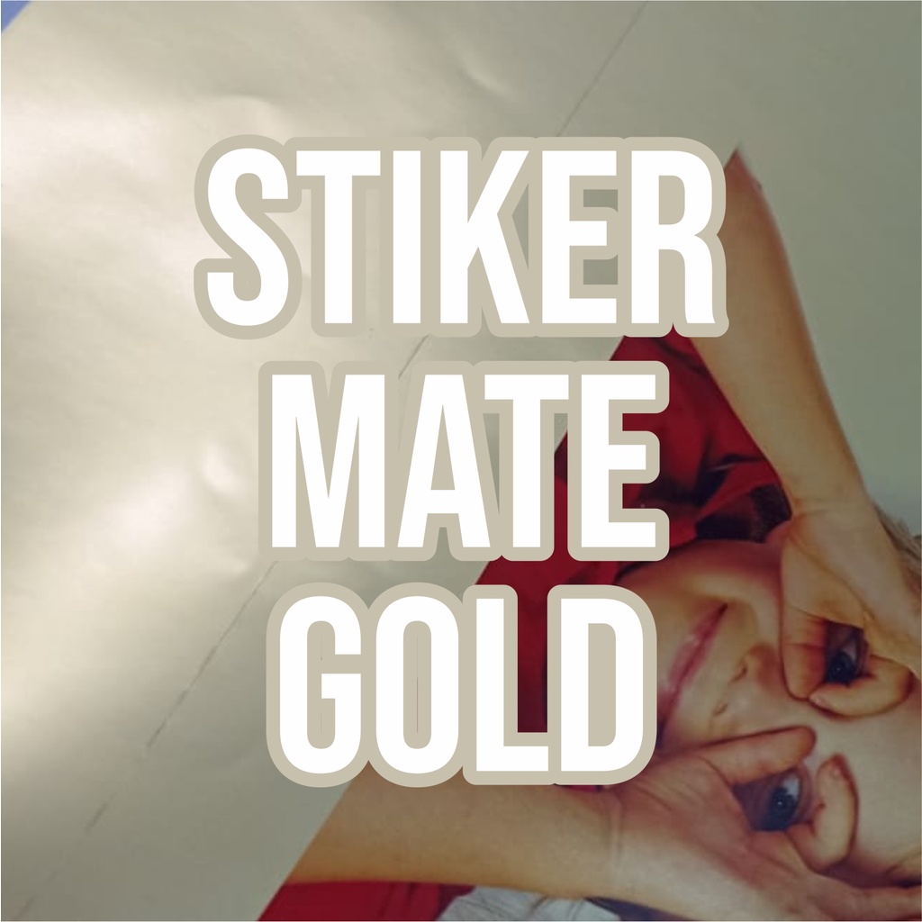 

Stiker Label Gold Mate A3