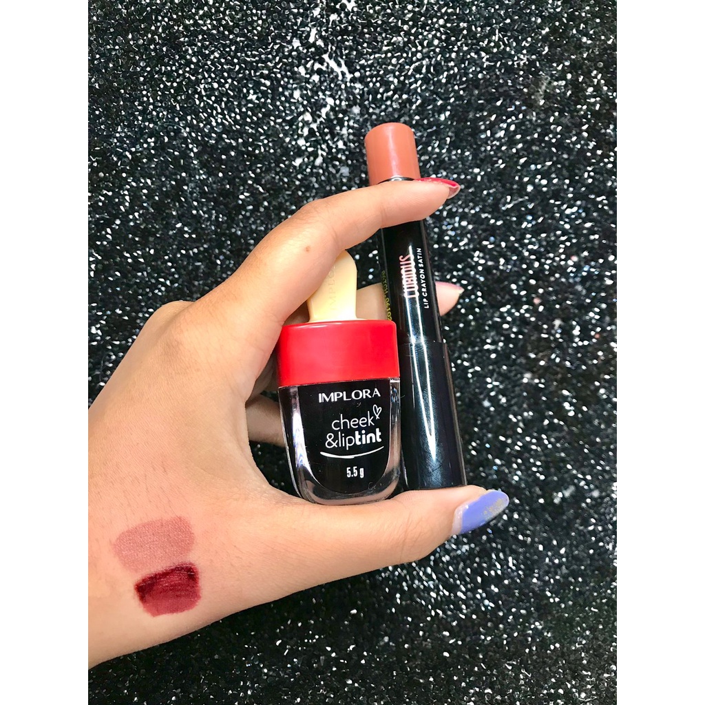 ✿ELYSABETHME✿ I♥M♥P♥L♥O♥R♥A PAKET OMBRE ala korea LIPS Combo Viral IMPLORA lipstick liptint lipgloss lipoil lipserum