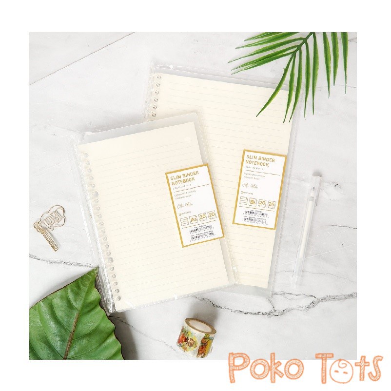 

Terlaris ✨ -PMM Slim File Binder Notebook A5 Buku Catatan Bergaris Binder Isi Ulang A5- 2.2.23
