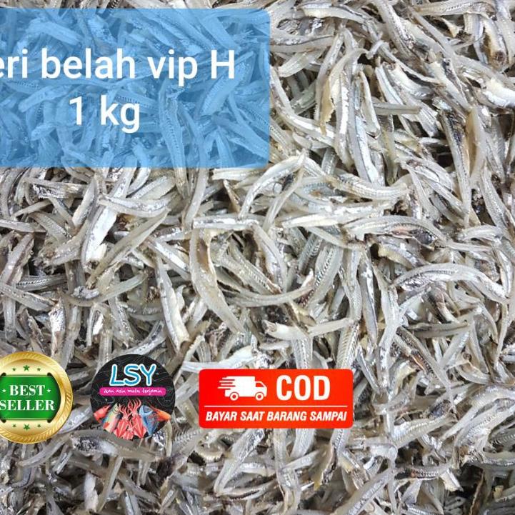 

☈ ikan asin teri belah vip / jengki belah vip 1kg ✮