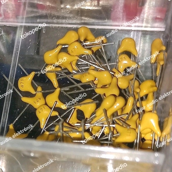 kapasitor mlcc 471 470pf 470 pf multilayer capasitor original