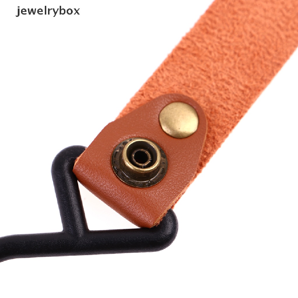 [jewelrybox] Outdoor PU Leather Hooks Portable Camping Tripod Penyimpanan Baju Gantungan Hook Butik