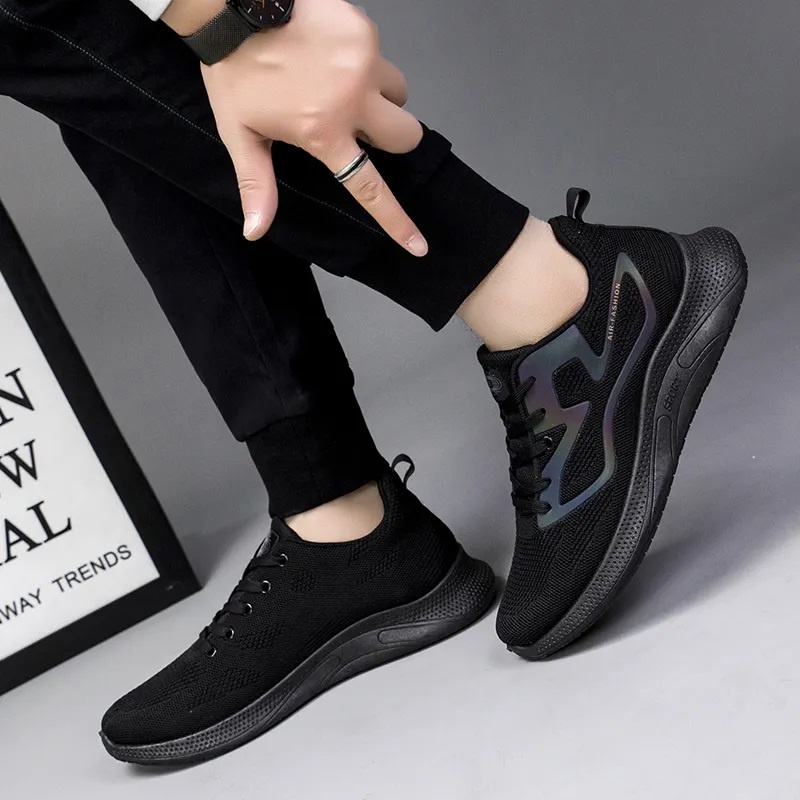 Sepatu Pria Sepatu Kasual Sneakers Trendy Semi slip on Fashion Sport Import