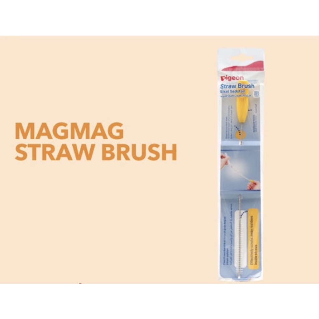 Pigeon - Straw Brush (Sikat untuk selang / sedotan)