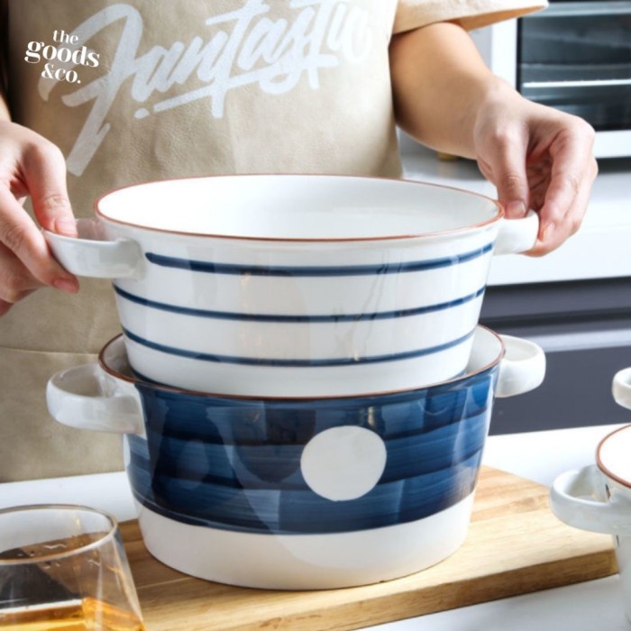 Best Seller Wadah Saji Keramik Pot Keramik Saji Mangkok Saji Dengan Tutup Keramik