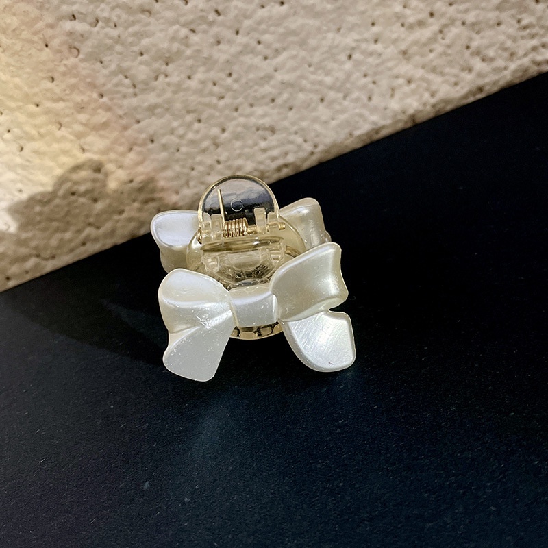 Bow Head Jewelry Poni Clip Grabbing Kecil Sideways Poni Hair Clip Female Clip Hair Card2023New